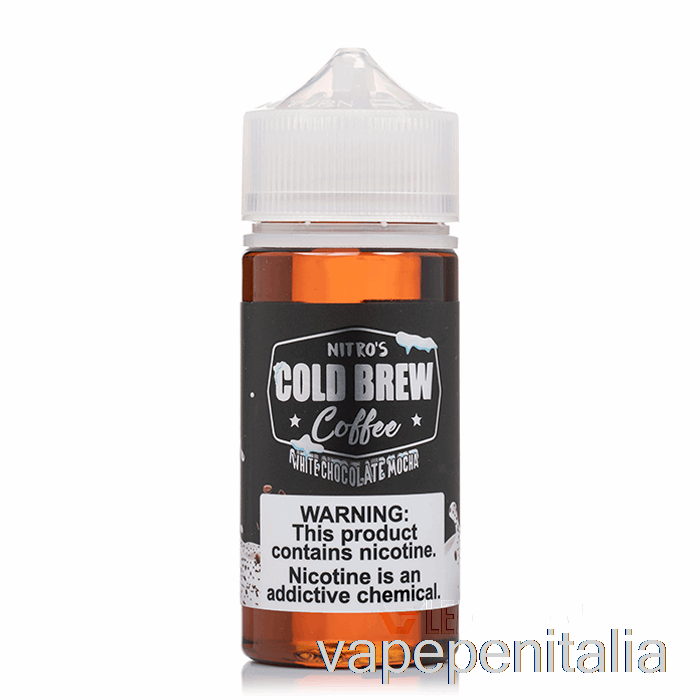 Vape In Italy Cioccolato Bianco Moka - Nitros Cold Brew - 100ml 3mg